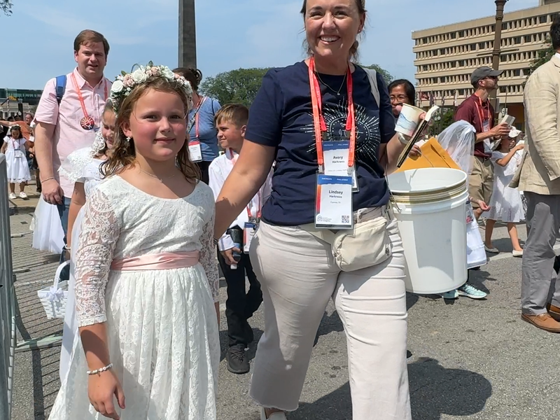 Tens of Thousands Participate in Historic Eucharistic Procession in Indianapolis