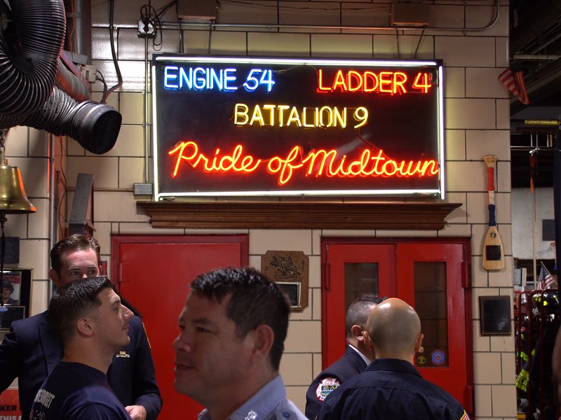 Cardinal Dolan Visits Annual 9/11 Remembrance Event at ‘Pride of Midtown’ Firehouse