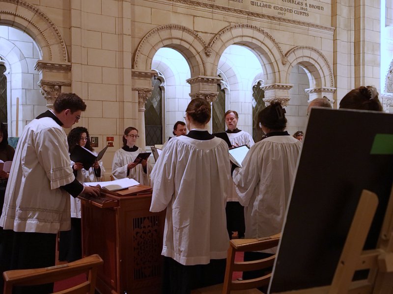 Arthouse2B and School of Sacred Music Collaborate To Create Enchanting Night of Visual Art and Music