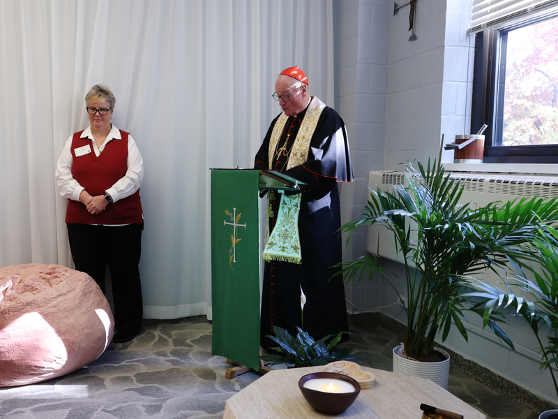 Cardinal Dolan Visits Academy of Mount St. Ursula for 170th Anniversary