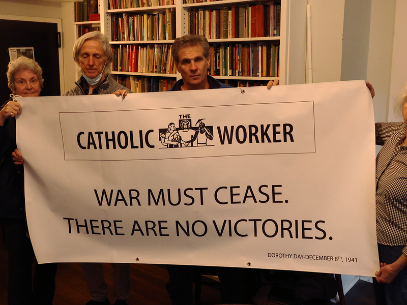 NY Catholic Worker Movement Speaks Out Against the Continuing Violence of War