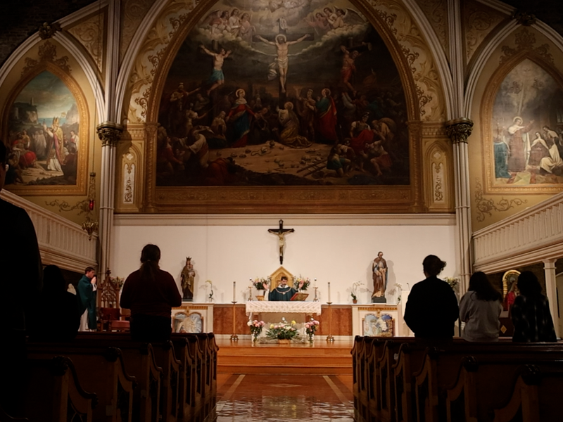 Mass for Artists Held at St. Teresa Church Followed by Opening of ‘Scales’ at Tawny