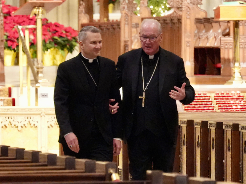 Archbishop-designate Ronald Hicks Introduced at St. Patrick’s Cathedral