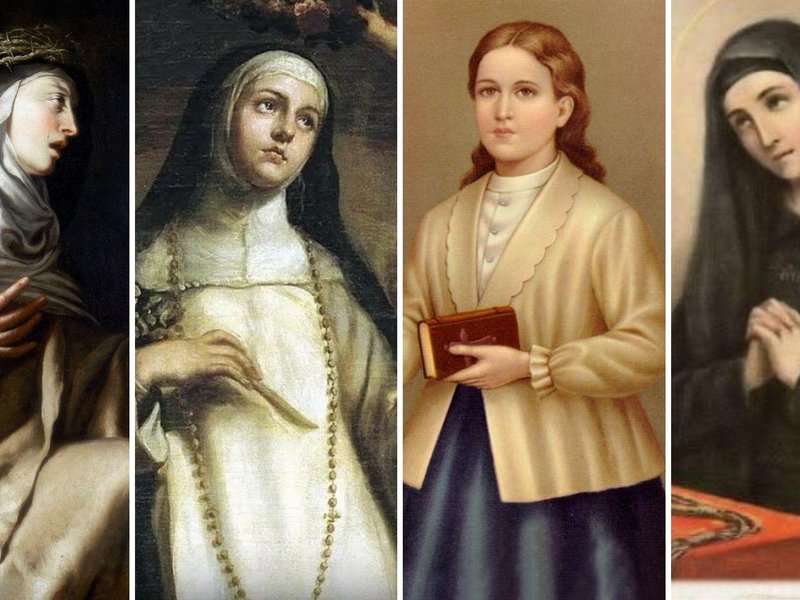 Mujeres santas hispanas: huellas de fe en la historia