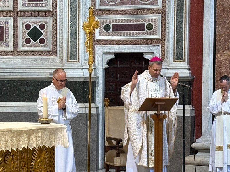 Archbishop Ronald Hicks Celebrates Mass at the Basilica of St. John Lateran