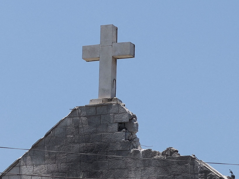 American Jewish Committee Donates Funds for Rehabilitation of the Holy Family Church and Community in Gaza