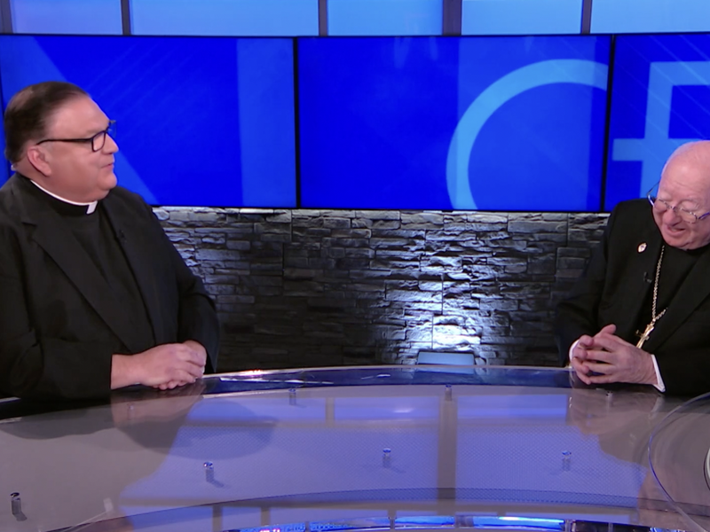 Bishop William Murphy, Bishop Emeritus of Rockville Centre, honored at North American College in Rome