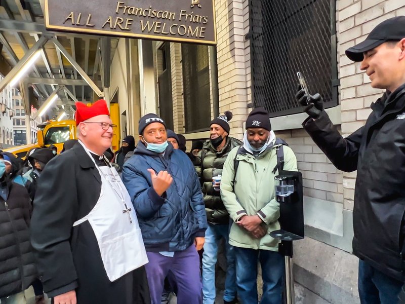 Ash Wednesday at St. Francis Breadline