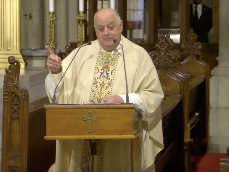 Msgr. LaMorte’s Homily: Thanksgiving Day Mass