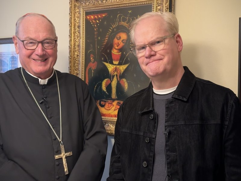 Cardinal Dolan and Jim Gaffigan Discuss The Al Smith Dinner