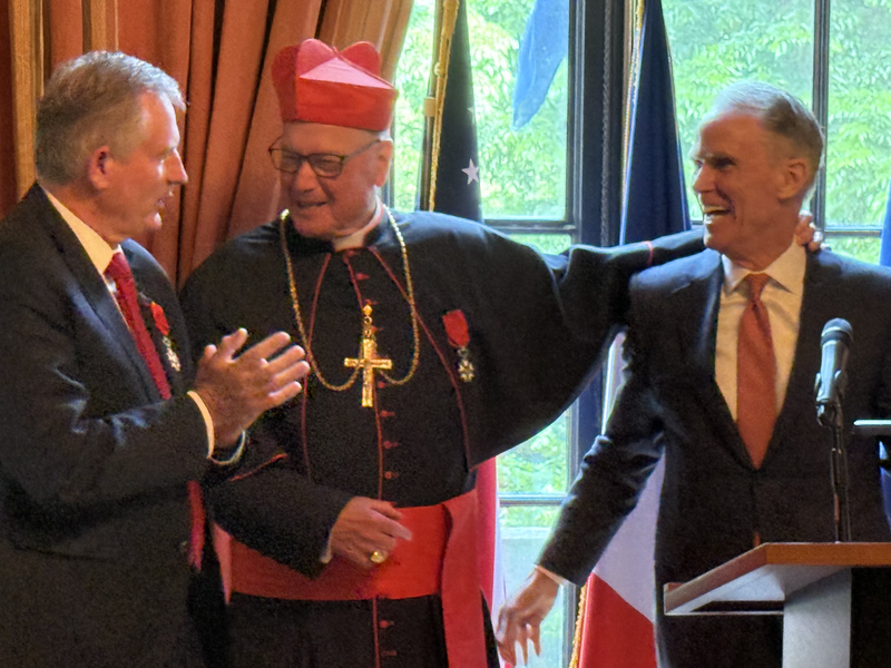 From St. Patrick's to Notre-Dame: Cardinal Timothy Dolan Receives France's Legion of Honour