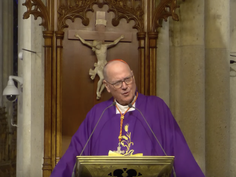 Cardinal Dolan’s Homily: February 18, 2024