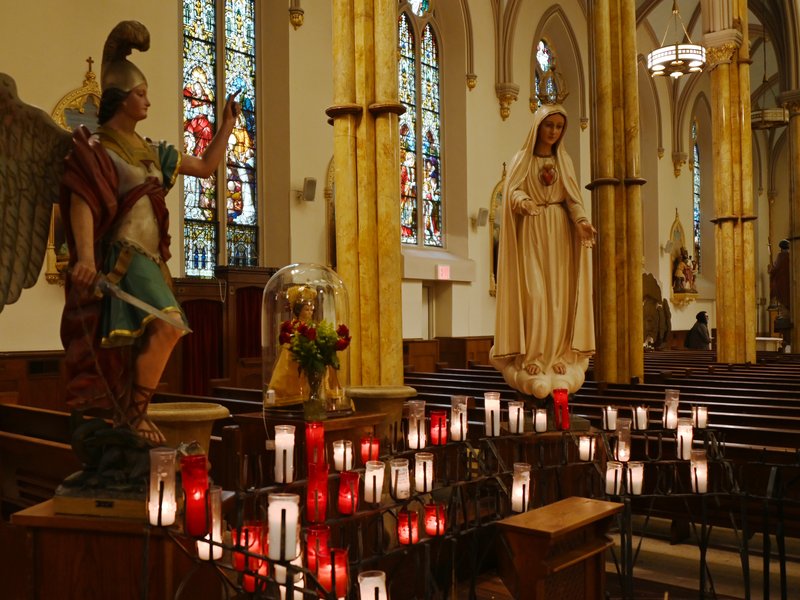 Inside St. John the Baptist