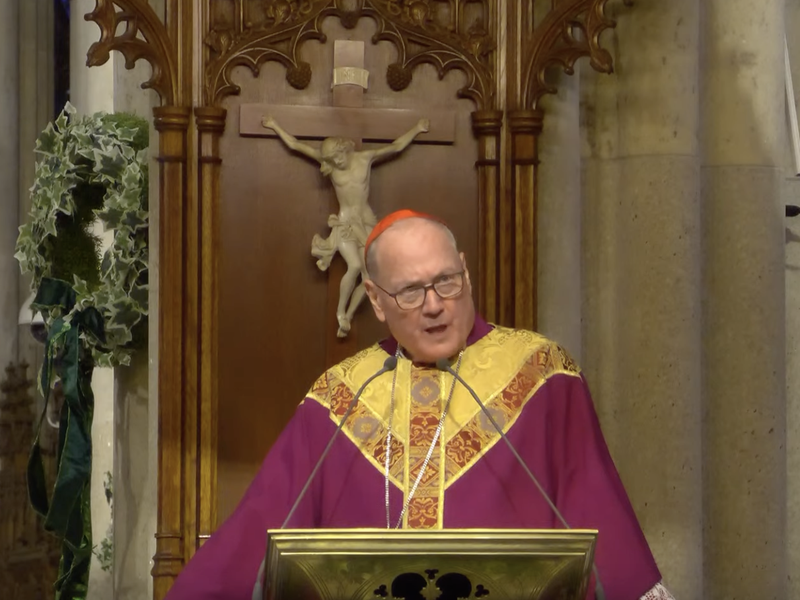 Cardinal Dolan's Homily: March 17, 2024