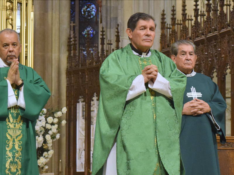 Saints of Peru Mass Celebrated at St. Patrick’s Cathedral Mass​