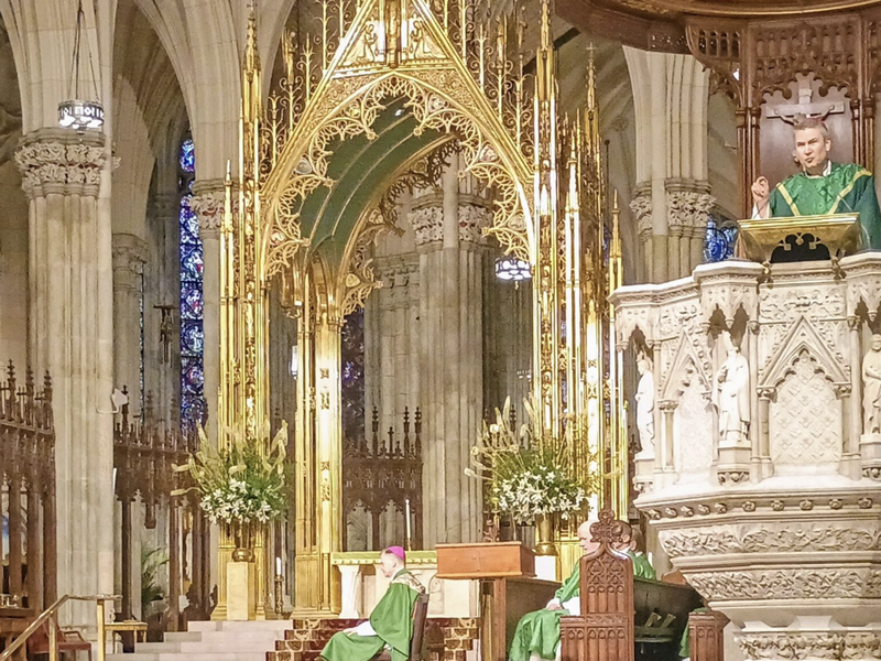 Archbishop Hicks Leads Archdiocese Employees at Staff Mass​