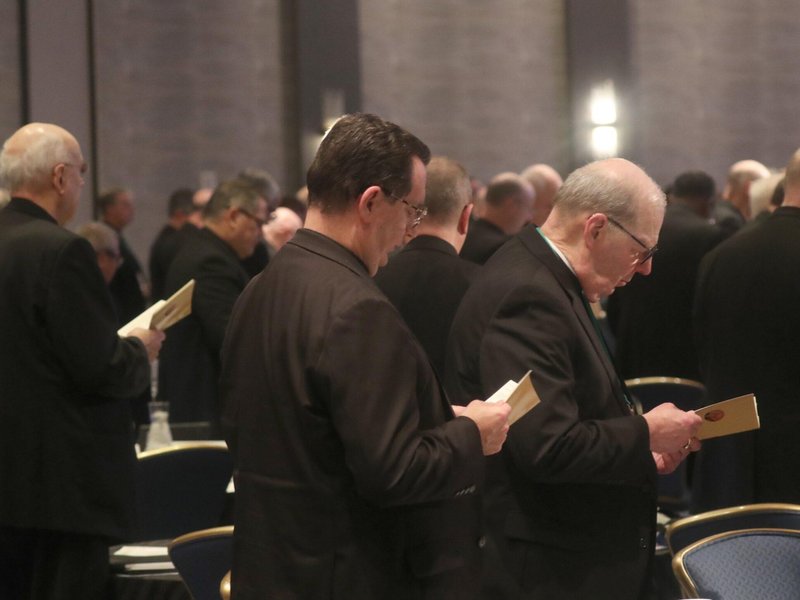La unidad en la enseñanza, la misión y la preocupación por los inmigrantes resuena en la asamblea de otoño de los obispos