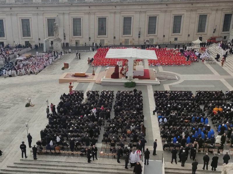 Pope Francis at Requiem Mass: 'Benedict, May Your Joy Now Be Complete!'​