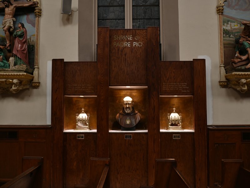 Padre Pio Shrine at St. John the Baptist