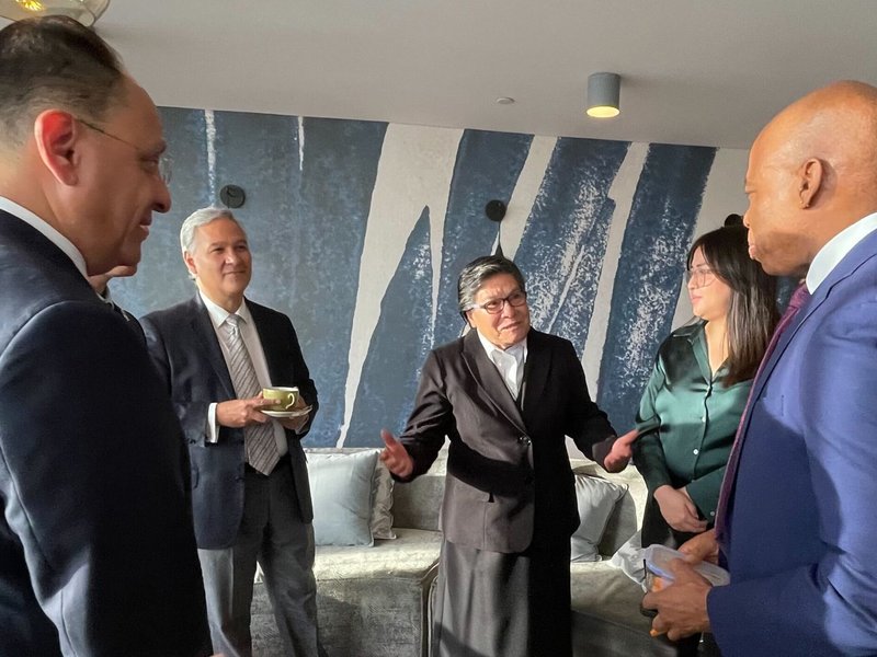En un viaje por América Latina, el alcalde de Nueva York busca la perspectiva de los católicos que trabajan con migrantes
