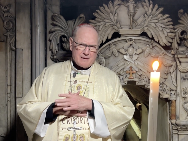 Cardinal Dolan's Homily from the Holy Land: April 15, 2024
