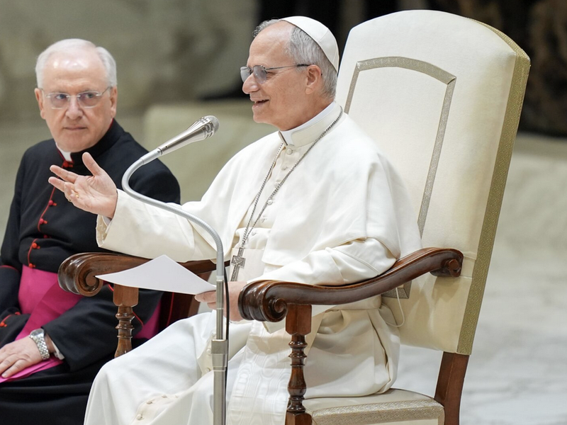 Pope Leo XIV Addresses Journalists in First Press Conference