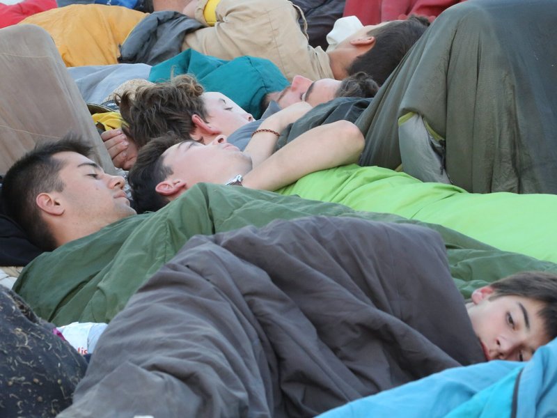 Long after Pope Leaves Vigil, Pilgrims Carry His Message and Energy into the Night​