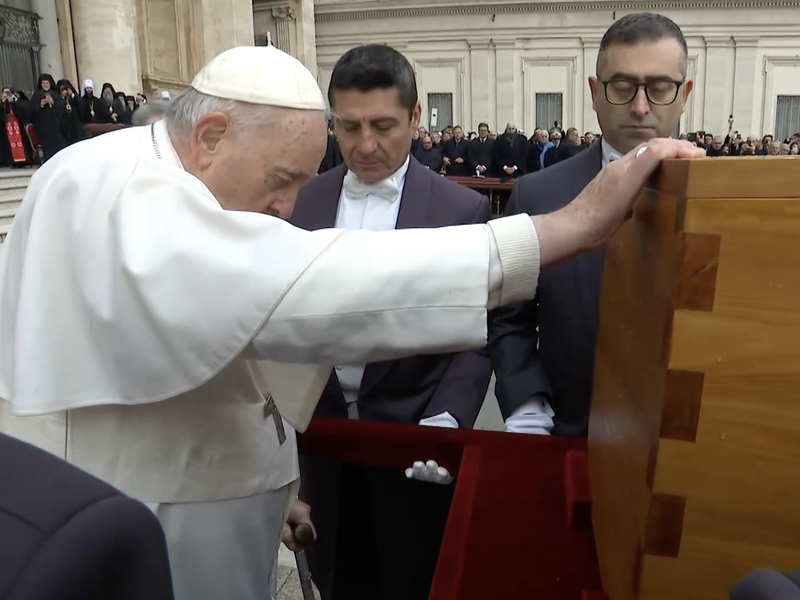 Pope Francis Presides over Benedict XVI's Funeral