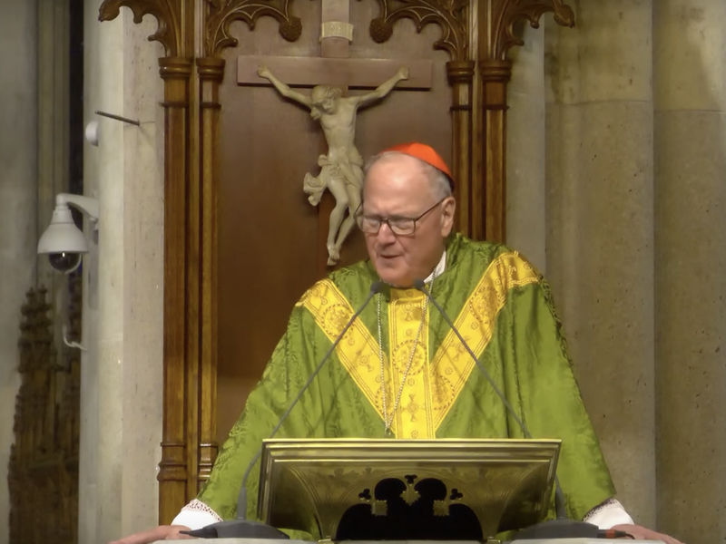 Cardinal Dolan's Sunday Homily: November 19, 2023