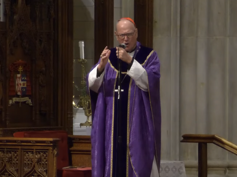 Cardinal Dolan’s Homily: February 26, 2024, Monday of the Second Week in Lent