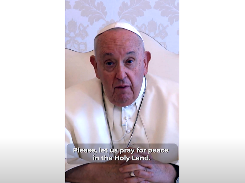 Pope Launches Appeals to Pray for Peace, Prevent 'Mountain of Dead'