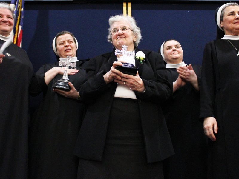 Basilian Sisters Honored for Bringing Christ to People Suffering from War, Poverty, Addiction