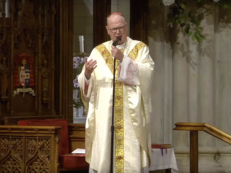 Cardinal Dolan's Divine Mercy Sunday Homily: April 16, 2023 
