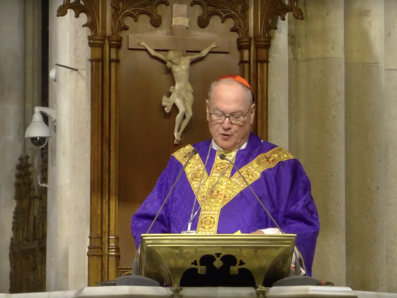 Cardinal Dolan's First Sunday of Lent Homily: February 26, 2023  