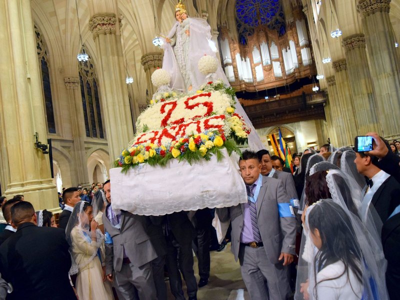 Misas en tradiciones ecuatoriano, guatemaltecas planeadas en la Catedral de San Patricio