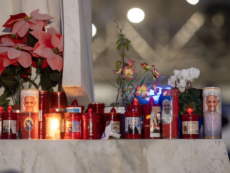 Pope Has Restful Night, Eats Breakfast in Armchair