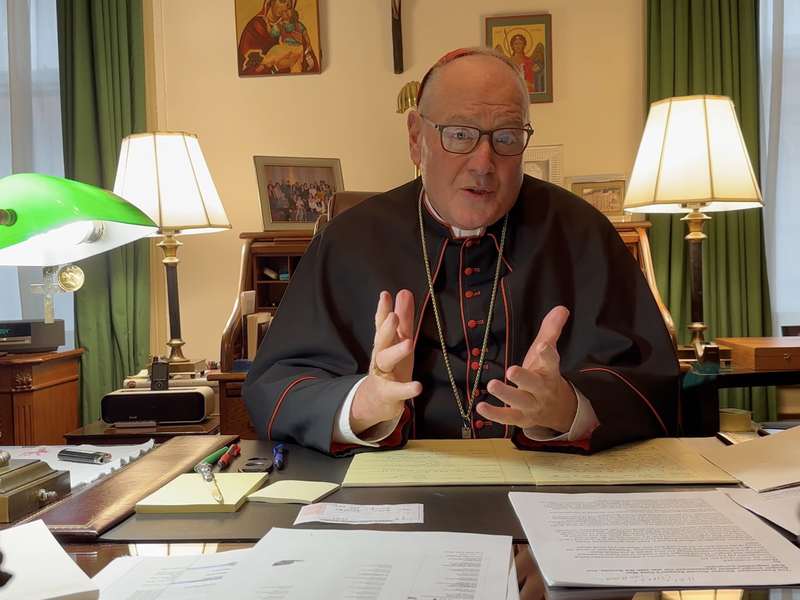 Unas palabras del cardenal Dolan: Es Miércoles de Ceniza