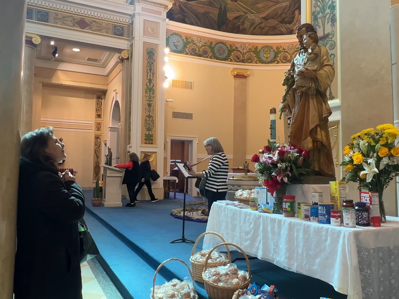 Parish Marks Feast of St. Joseph by Helping Those in Need