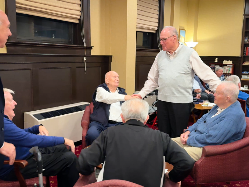 Faith, Fellowship, and Gratitude: Cardinal Dolan Joins Retired Clergy for Thanksgiving Celebration