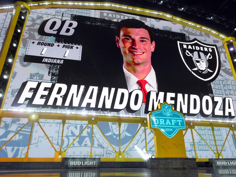 Mendoza, No. 1 Draft Pick, Chooses Family Over Spotlight on Night of Selection by Raiders