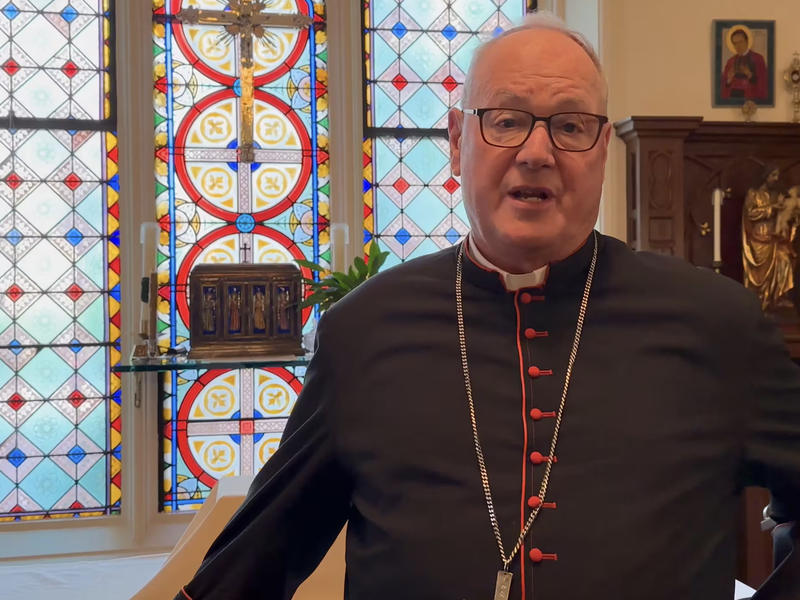 A Word from Cardinal Dolan: Preparing to Receive Holy Communion