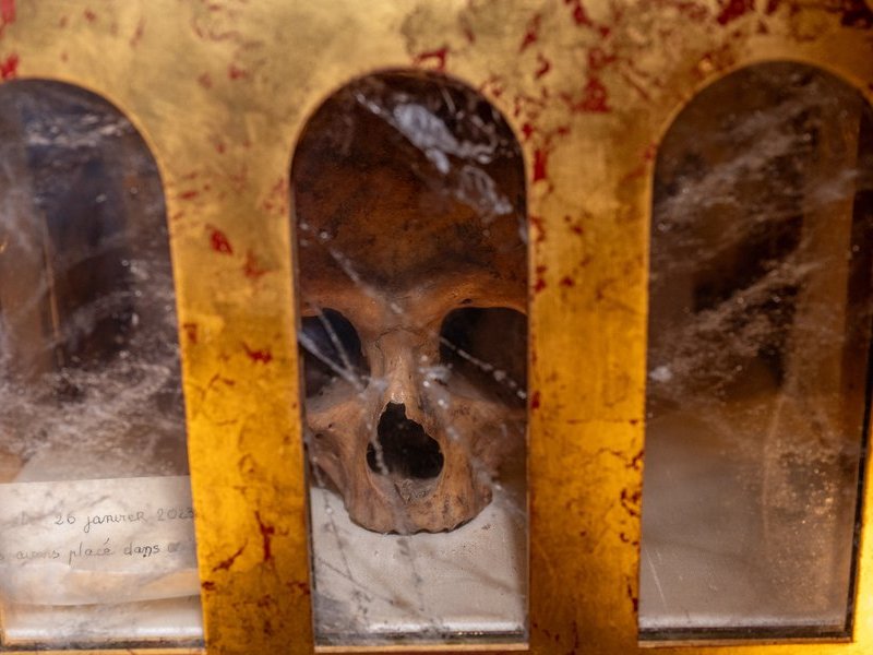 Over 1,500 Venerate Skull of St. Thomas Aquinas in Baltimore on Relic's Final US Stop