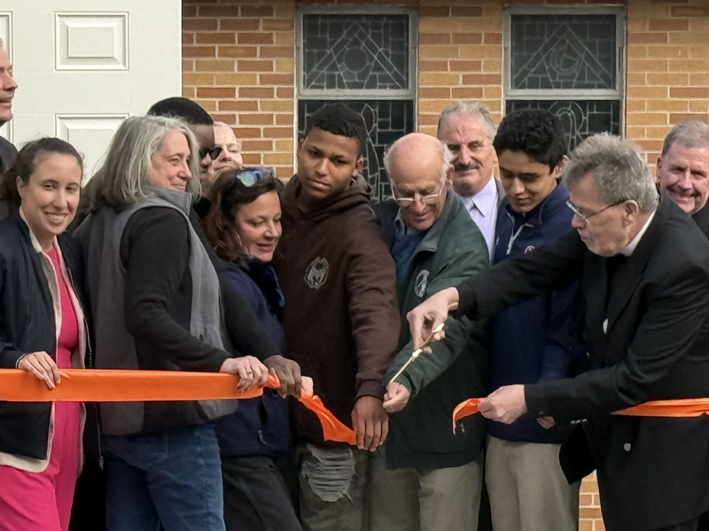 Our Lady of Mount Carmel Celebrates New Food Pantry Storage Facility