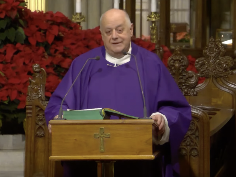 Msgr. LaMorte’s Homily: December 19, 2023