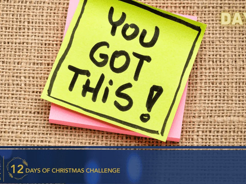 Catholic Charities' 12 Days of Christmas Challenge: Day Four, Share an Encouraging Note​