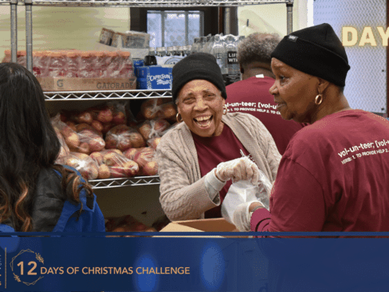 Catholic Charities' 12 Days of Christmas Challenge: Day 11, Volunteer at a Soup Kitchen or Pantry