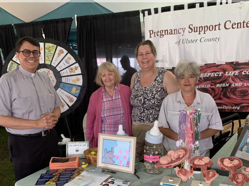 UDRLC Teams up with Bravo Center to Offer Pro-Life Message of Hope at Ulster County Fair