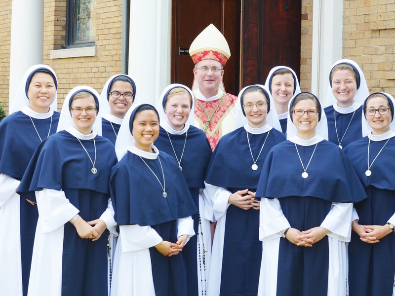 Ten Sisters of Life Profess First Vows