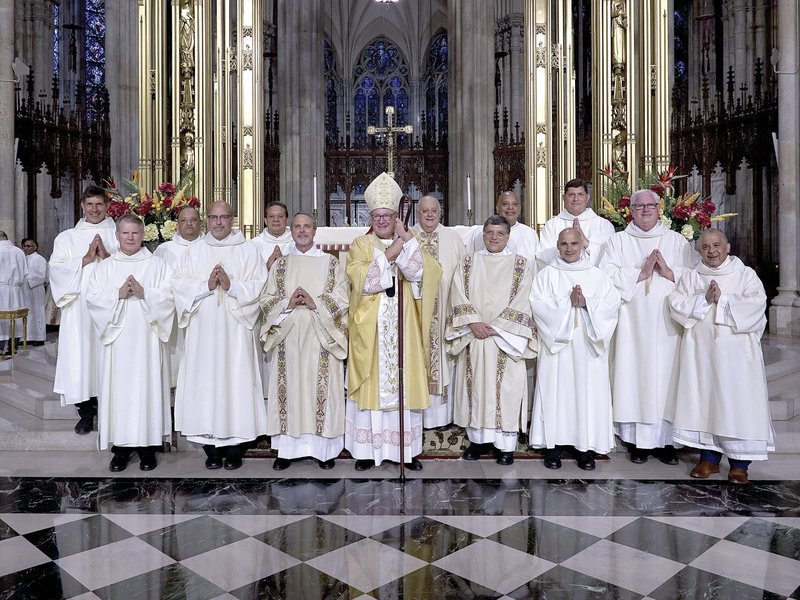Ten New Deacons Part of Christ’s Plan for His Church, Cardinal Says