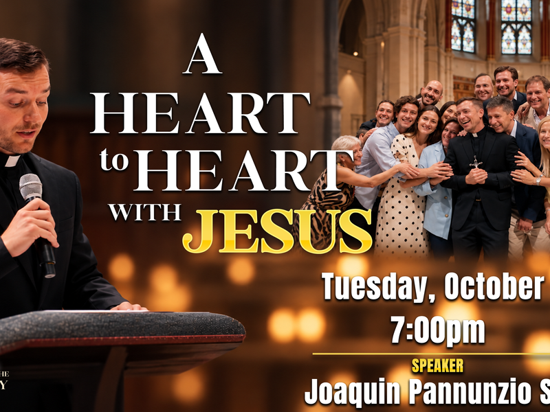 A Heart to Heart with Jesus